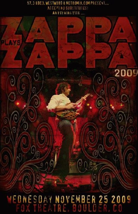 Zappa Plays Zappa Boulder 2009 Art Print