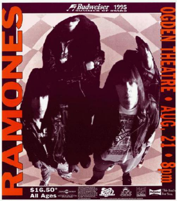 Ramones Denver 1995 Art Print