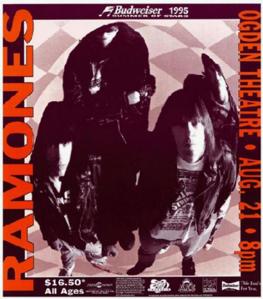 Ramones Denver 1995 Art Print