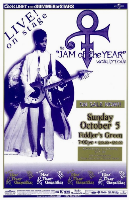 Prince Denver 1997 Art Print
