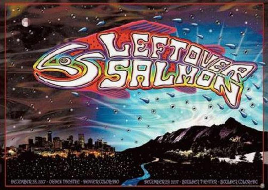 Leftover Salmon Denver / Boulder 2007 Art Print