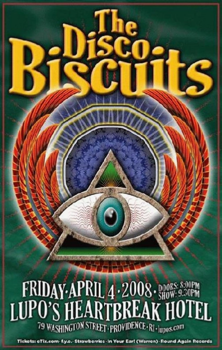 Disco Biscuits Providence 2008 Art Print