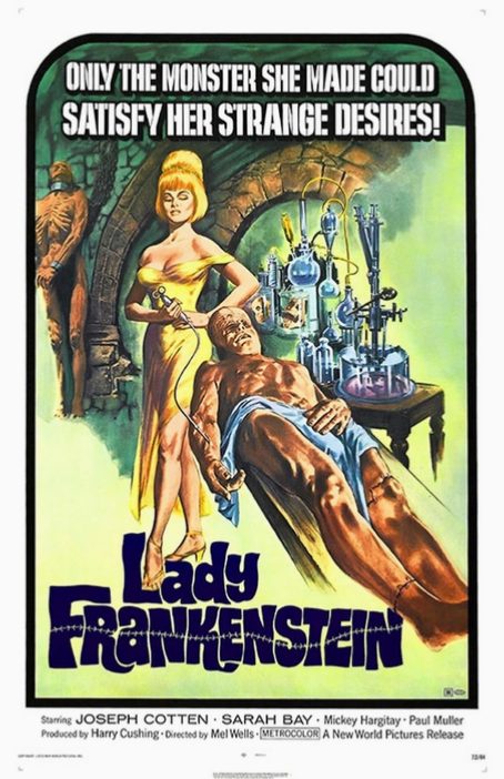 Lady Frankenstein Movie Poster
