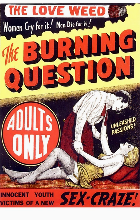 Burning Question Movie Poster Art Print