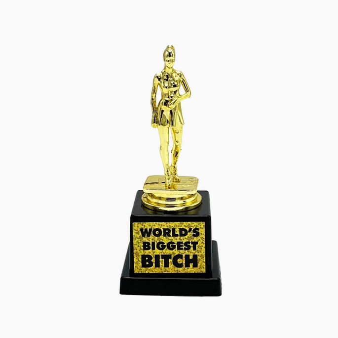 Island Dog Novelty Trophy