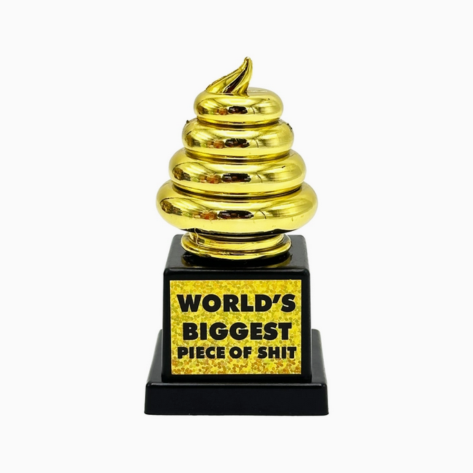 Island Dog Novelty Trophy