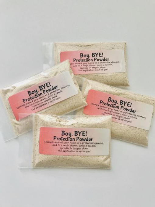 Boy, Bye! Protection Powder Sachet