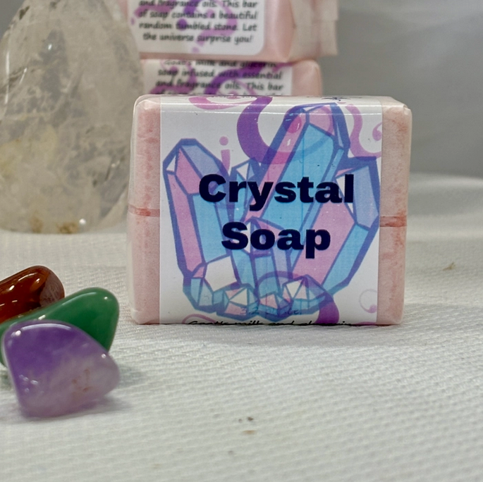 Crystal Infused Intention Soap