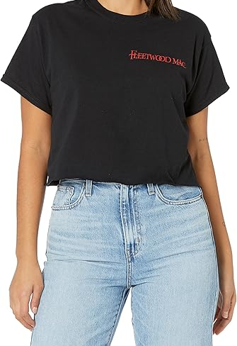 Unisex Fleetwood Mac On Tour Cropped T-Shirt