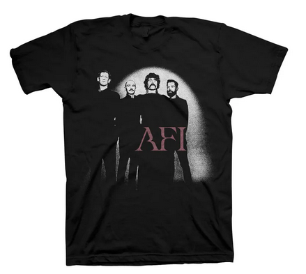 Men's AFI Silver Bleeds to Black T-Shirt