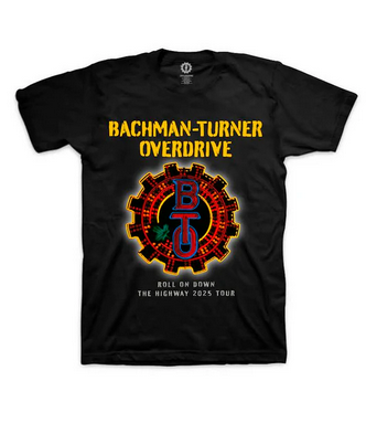 Men's BTO (Bachman Turner Overdrive) Glowlight Logo T-Shirt
