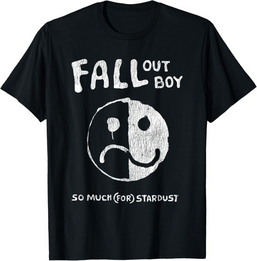 Men's Fall Out Boy Smile Frown T-Shirt
