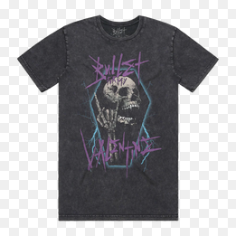 Men's Bullet For My Valentine Thrash Skull T-Shirt