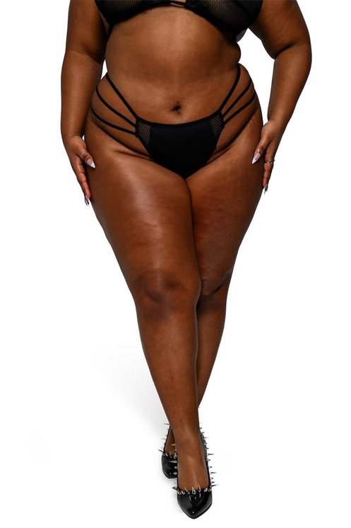 Women's Dark Wave Bikini Bottoms