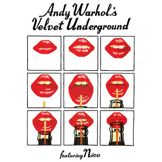 Velvet Underground Lips Andy Warhol Poster