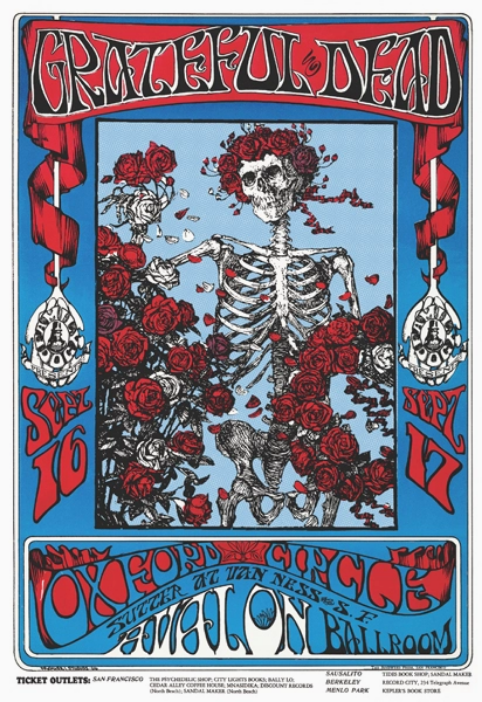 Grateful Dead Avalon Ballroom Poster