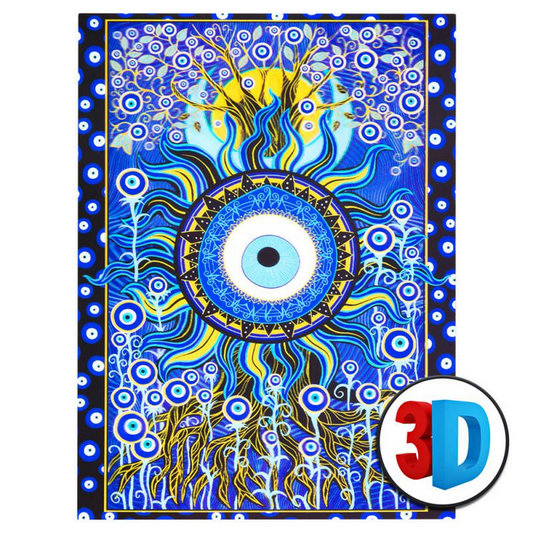 Evil Eye Lenticular 3D Poster