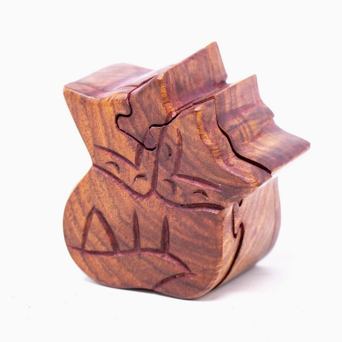 Carved Puzzle Boxes