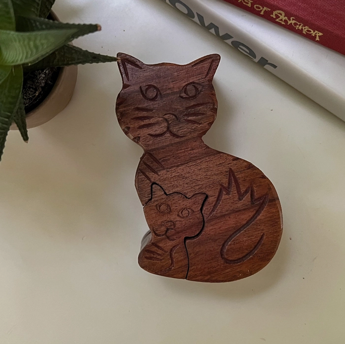 Carved Puzzle Boxes