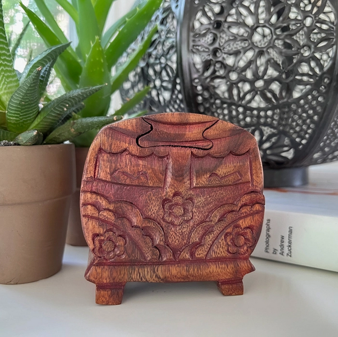 Carved Puzzle Boxes