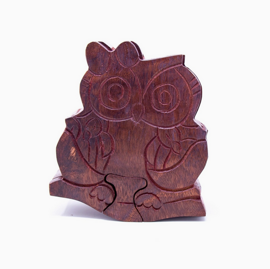 Carved Puzzle Boxes