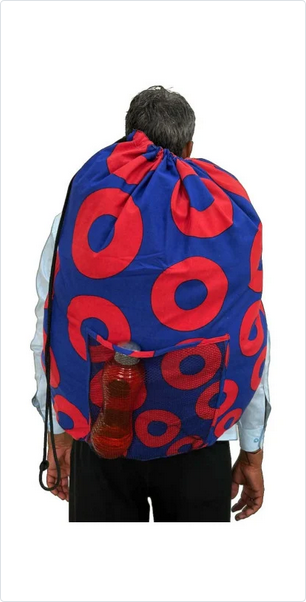 Donut Vibes Laundry Bag Backpack