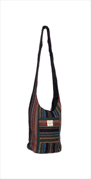 Assorted Sunshine Joy Hemp Shoulder Bags