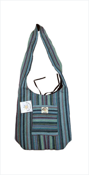 Assorted Sunshine Joy Hemp Shoulder Bags