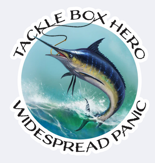 Tackle Box Hero Sticker
