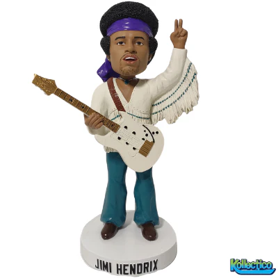 Jimi Hendrix Woodstock Bobblehead