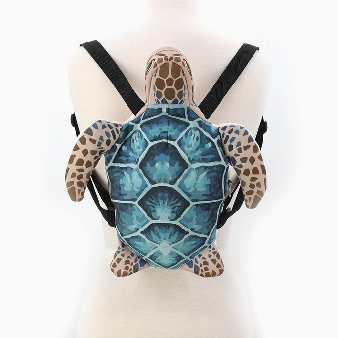 Sea Turtle Canvas Backpack