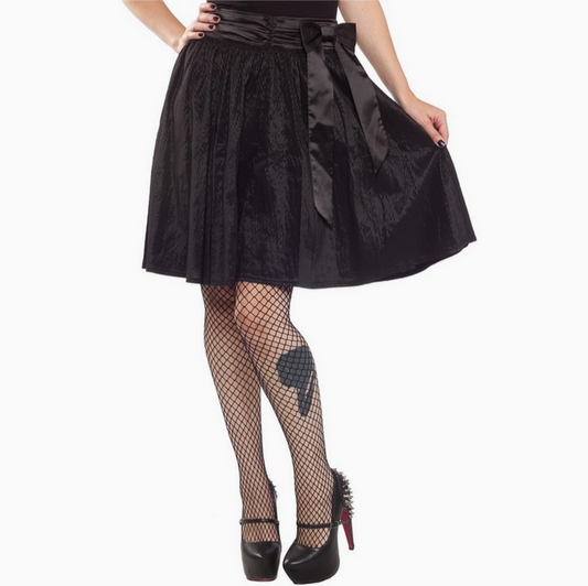 Women's Black Shadow Rockabilly Skirt