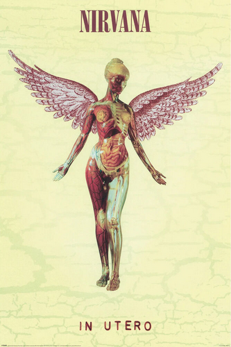 Nirvana In Utero Poster