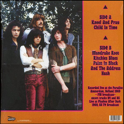 Deep Purple Amsterdamned: Live At The Paradiso, Amsterdam 1969 Colored Vinyl (Orange)