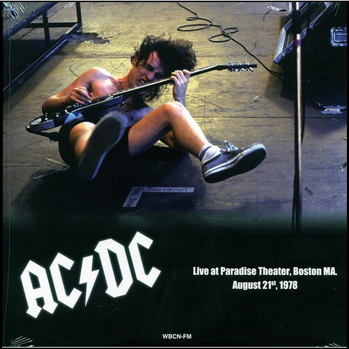 AC/DC Live At Paradise Theater Vinyl Record