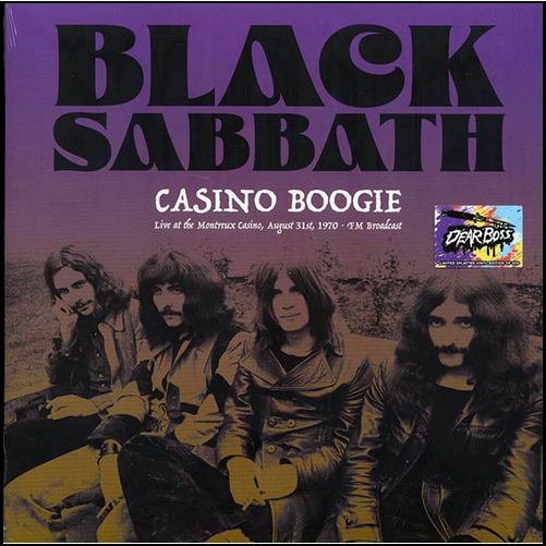 Black Sabbath Casino Boogie Colored Vinyl (splatter)