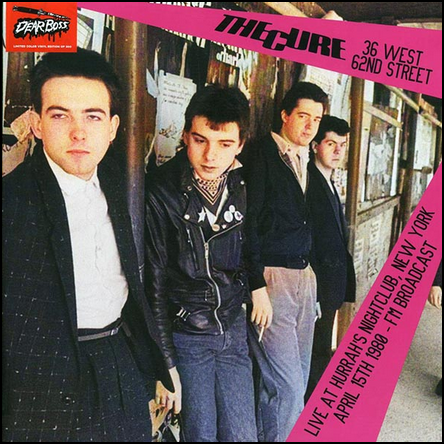 The Cure Live at Hurrah's Colored Vinyl (Pink)