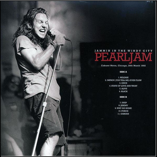 Pearl Jam Jammin In The Windy City Vinyl