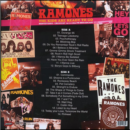 The Ramones The Kids Are Ready To Go Colored Vinyl (Splatter)
