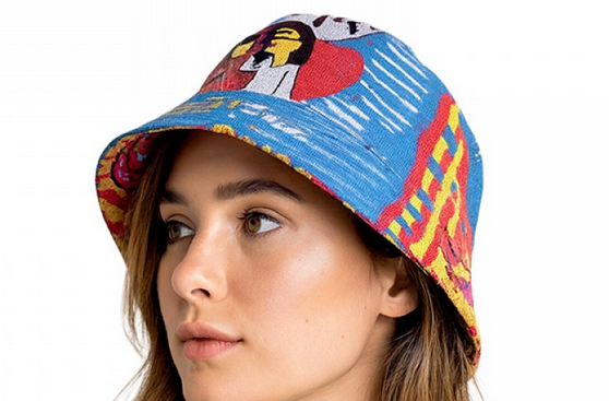 Cotton Assorted Print Bucket Hat
