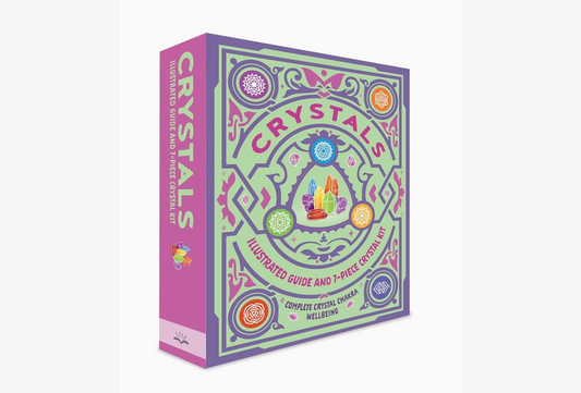 Crystals: Chakra Healing Crystals Set and Guidebook
