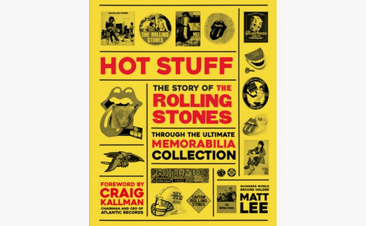 Rolling Stones: Hot Stuff Hardcover Book