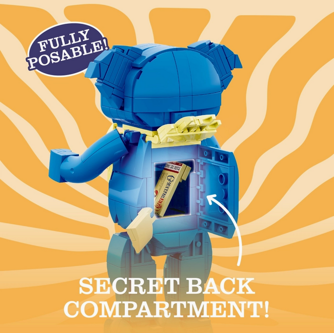 Grateful Dead Dancing Bear Build Brick Kit