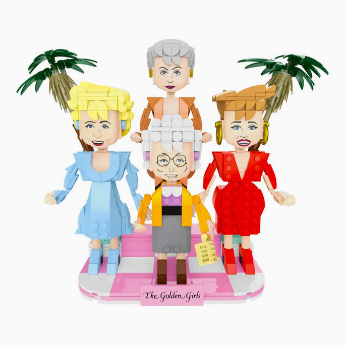 The Golden Girls Tv Show Character Building Set