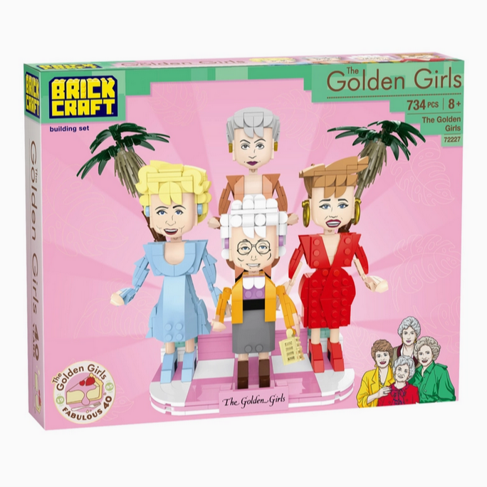 The Golden Girls Tv Show Character Building Set