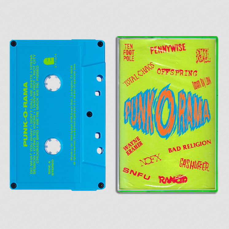 Punk-O-Rama Vol.1 Cassette
