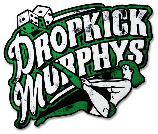 Dropkick Murphys Pinup Girl Die Cut Sticker