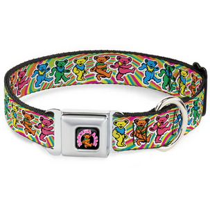 Assorted Grateful Dead Large Breed Dog Collars