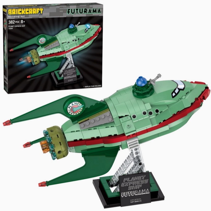 Futurama Planet Express Ship Brick Building Set