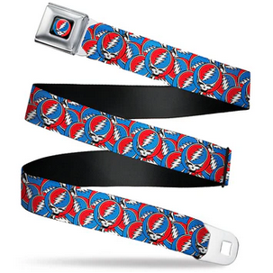 Unisex Greateful Dead SYF Classic Collage Seatbelt Belt